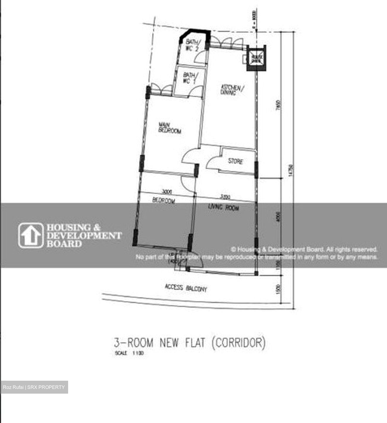 Blk 241 Jurong East Street 24 (Jurong East), HDB 3 Rooms #554440061